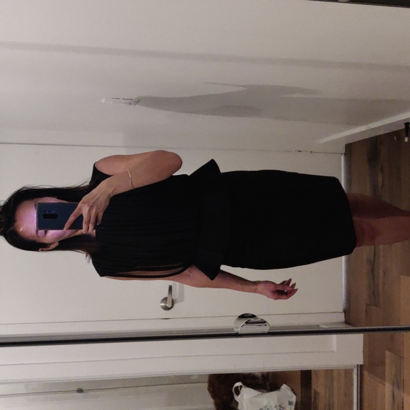 Ted Baker Peplum Black - Picture 1 of 4